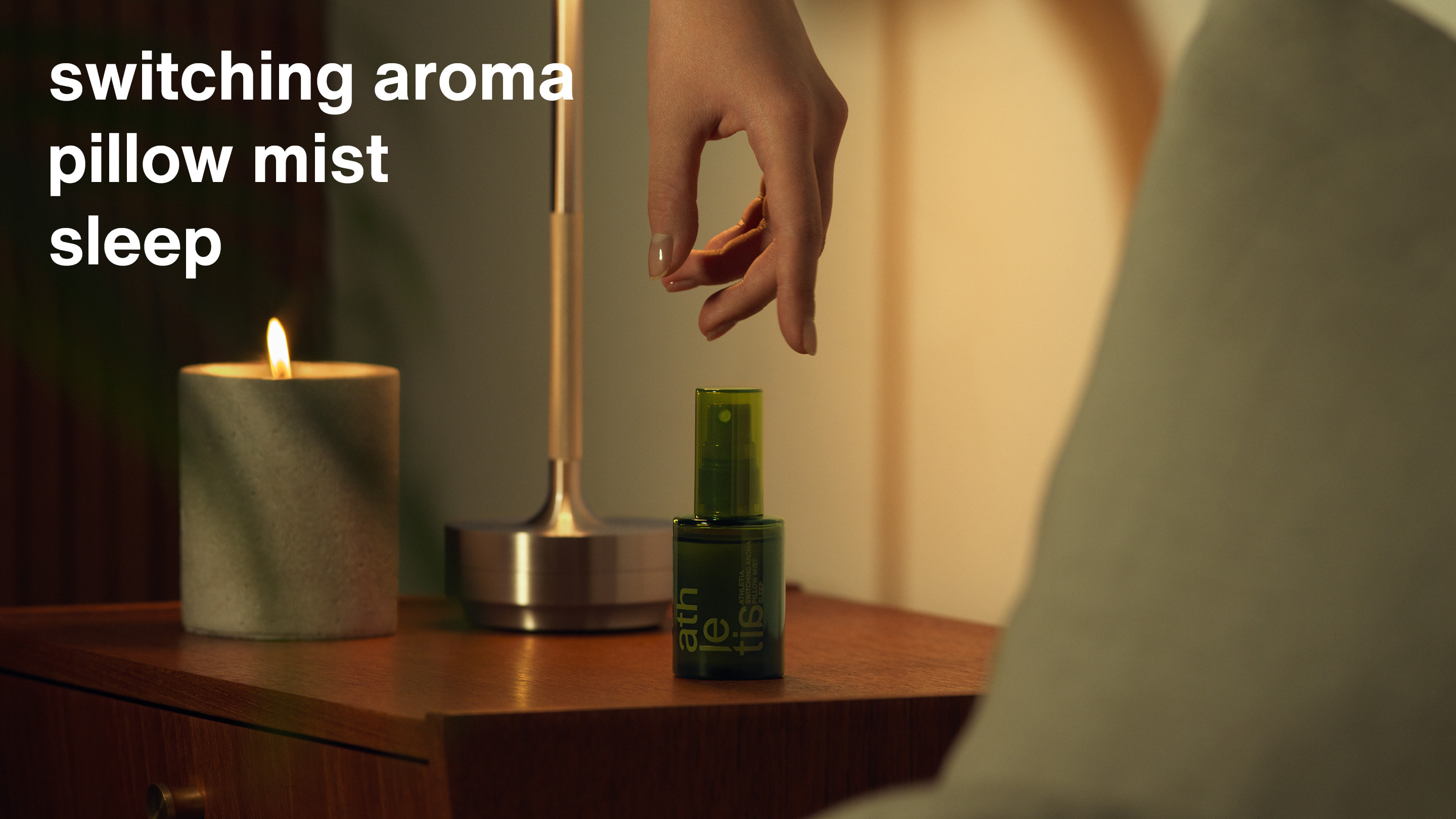 switching aroma pillow mist sleep